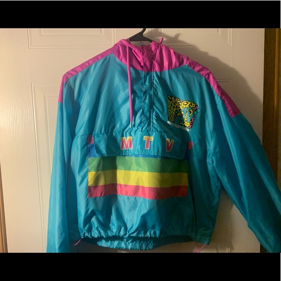 Coats | Mtv Crop Top Windbreaker | Poshmark